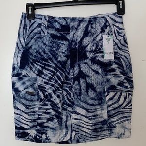 Guess Safari Cargo Skirt Size 4